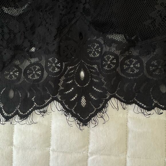 PEARL GEORGINA CHAPMAN MARCHESA Womens Dress Sheer Lace Whimsigoth Grunge 4 - Picture 7 of 14